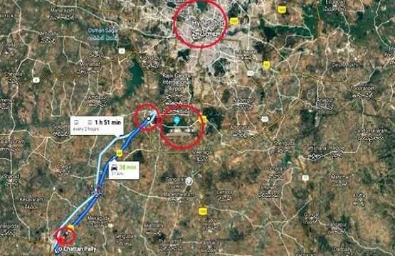 खुला मैदान, 30 फीट के दायरे में चार लाशें, देखें एनकाउंटर की तस्वीरें