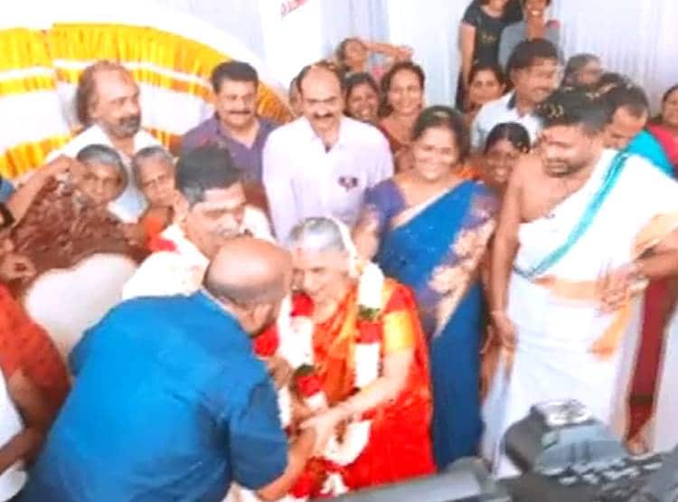 67 साल का दूल्हा और 65 की दुल्हन, मंत्री और कलेक्टर भी हुए शरीक