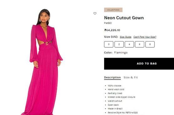 न्यू ईयर पर प्रियंका ने पहना पिंक कट-आउट गाउन, ये है कीमत