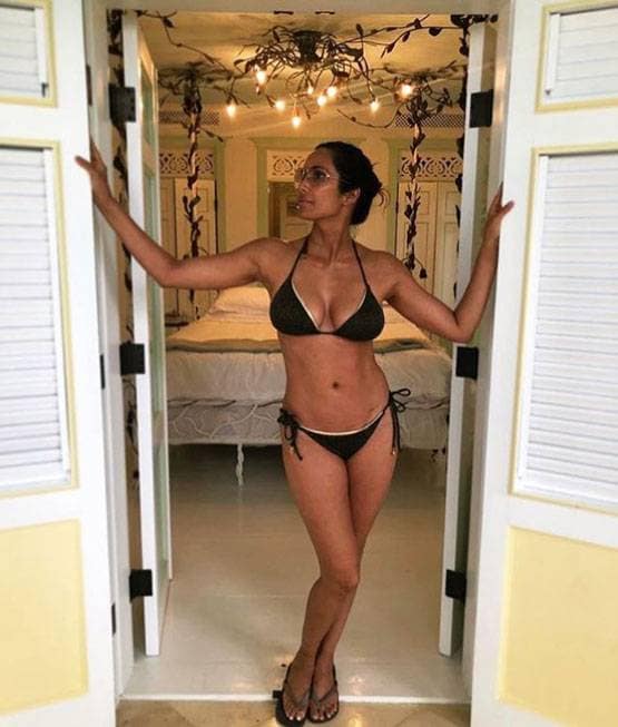 पद्मालक्ष्मी ने तस्वीर शेयर कर बताई अपनी उम्र, फैन्स जानकर हुए हैरान