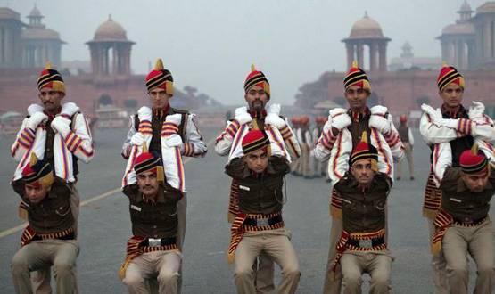 ऐसे होती है गणतंत्र दिवस परेड की तैयारियां, देखें रिहर्सल की फोटोज