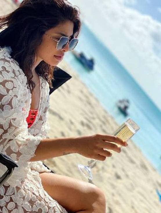 निक संग प्रियंका चोपड़ा का रोमांस, समंदर किनारे किया KISS