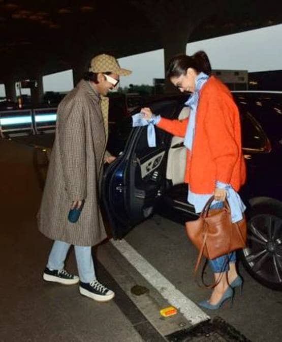 पति रणवीर संग एयरपोर्ट पर स्पॉट हुईं बर्थडे गर्ल दीपिका, फोटोज वायरल