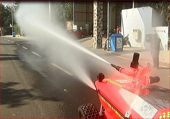 अब भारत में रोबोट बुझाएगा आग, ड्रोन से लैस फायर ब्रिगेड लॉन्च