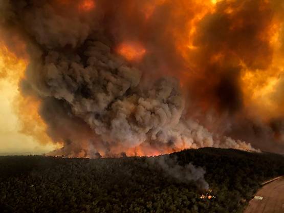 ऑस्ट्रेलिया की आग से निकले धुएं से इन देशों का आसमान हुआ काला
