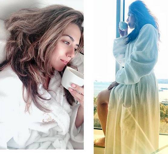 समंदर किनारे बिकिनी में दिखीं 'दिया और बाती हम' की अदिति