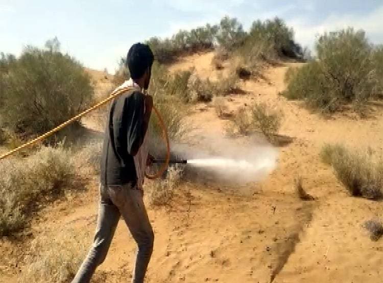 PAK से आई आसमानी आफत, राजस्थान के इस जिले में मचा हड़कंप