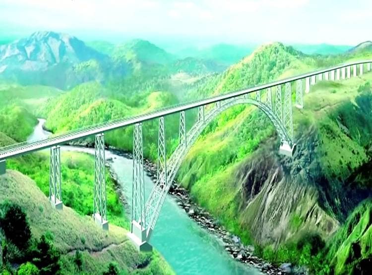 भारत में बन रहा दुनिया का सबसे ऊंचा ब्रिज, एफिल टावर से भी ऊंचा