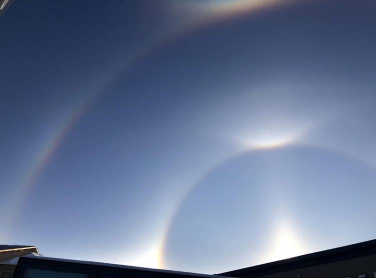 चीन में एक साथ दिखे तीन सूरज, तीन गुना ज्यादा थी रोशनी