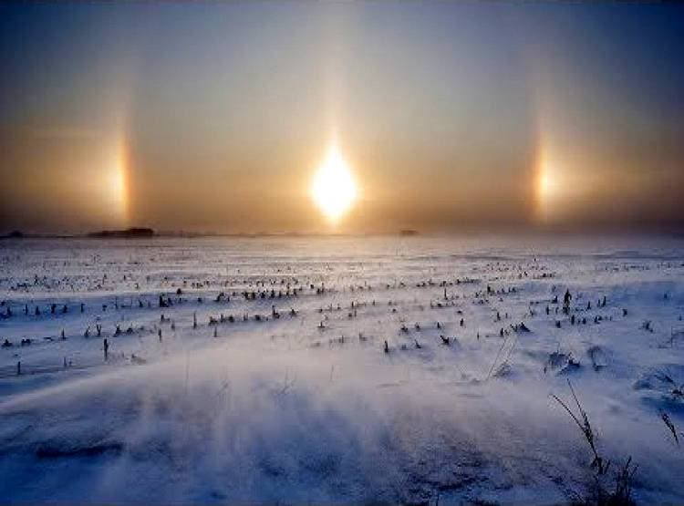 चीन में एक साथ दिखे तीन सूरज, तीन गुना ज्यादा थी रोशनी