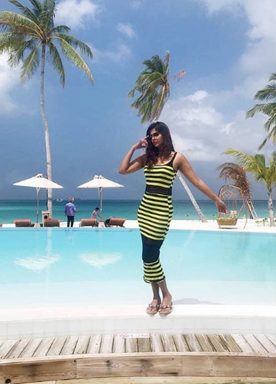 इस TV एक्टर संग मालदीव में वेकेशन एंजॉय कर रहीं दलजीत, Photos
