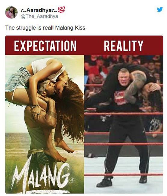 किसिंग सीन पर ट्रोलर्स के निशाने पर आए दिशा-आदित्य, फनी मीम्स वायरल