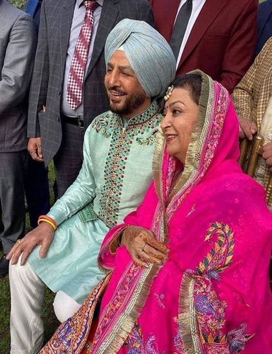 गुरुदास मान के बेटे की हुई पूर्व मिस इंडिया से शादी, तस्वीरें वायरल