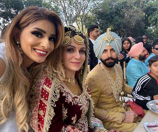 गुरुदास मान के बेटे की हुई पूर्व मिस इंडिया से शादी, तस्वीरें वायरल
