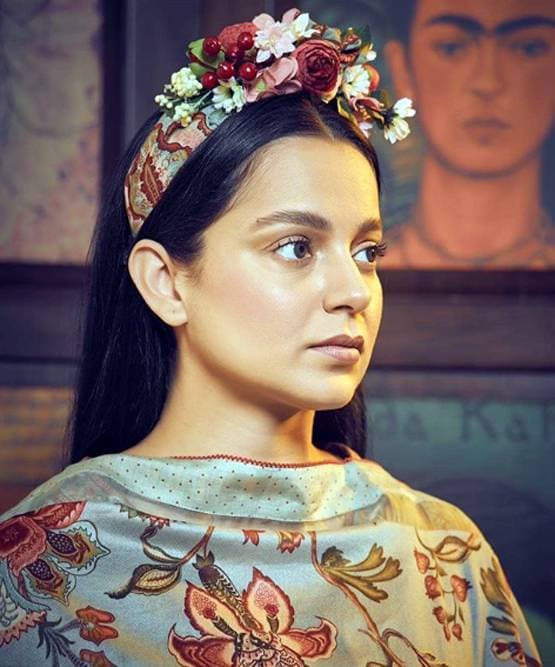 पंगा प्रमोशन में कंगना का लुक, दुनिया की इस मशहूर पेंटर से है इंस्पायर