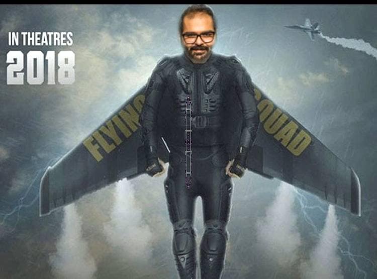 Viral Meme: उड़ान पर लगा बैन तो बाइक कंधे पर उठाकर चल पड़े कुणाल कामरा