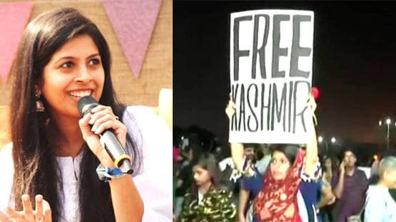 कौन है 'फ्री कश्मीर' पोस्टर वाली लड़की? विवाद पर दी सफाई