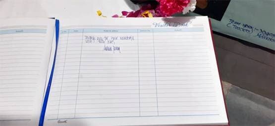 मेलानिया ट्रंप ने देखे दिल्ली के दो स्कूल, विज‍िटर बुक में लिखी ये बात