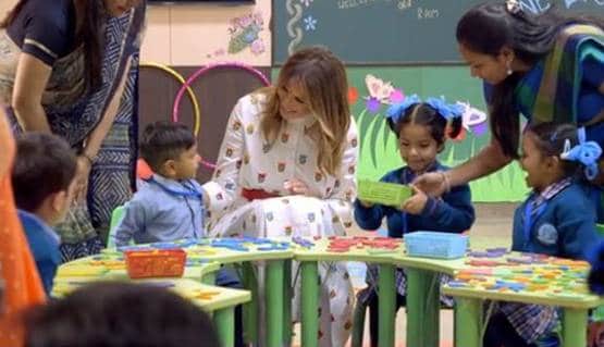 मेलानिया ने शेयर किया हैप्पीनेस स्कूल का अनुभव, लिखा ये मैसेज