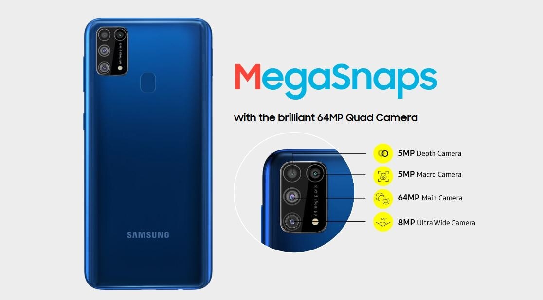 64MP कैमरे वाला Samsung का स्मार्टफोन 14,999 रुपये में हुआ लॉन्च