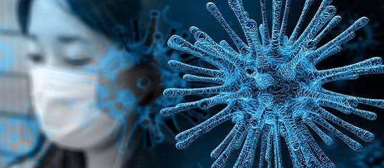 कोरोना वायरस का डर: चेहरे पर नकाब-शीशे के आर-पार से किस