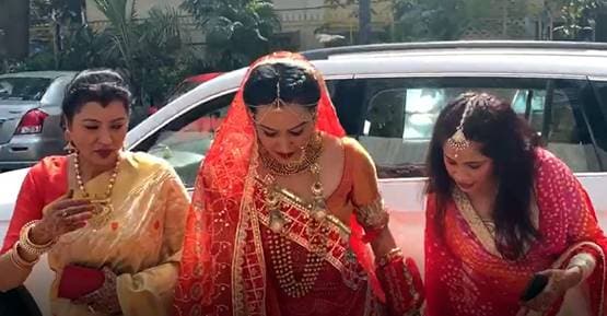 दुल्हन बनीं काम्या पंजाबी, देखें लाल जोड़े में कैसी दिखीं