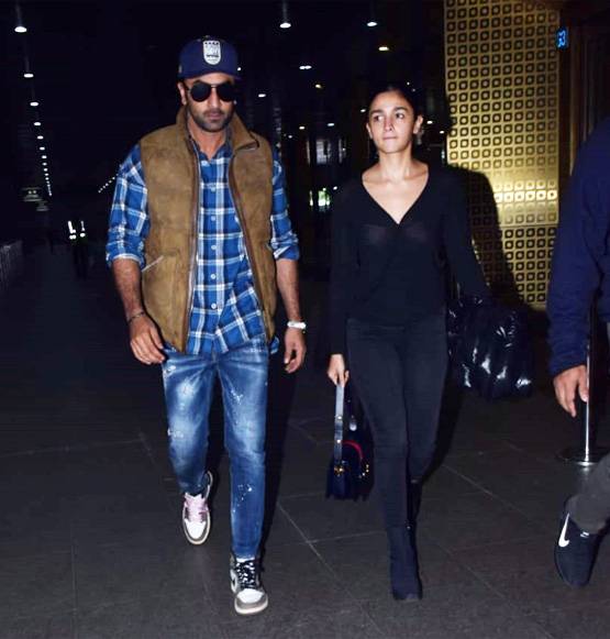 ऋष‍ि कपूर से मिलकर आलिया संग लौटे रणबीर, भाई की शादी में होंगे शामिल