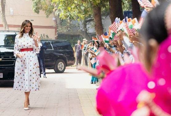 मेलानिया ने शेयर किया हैप्पीनेस स्कूल का अनुभव, लिखा ये मैसेज