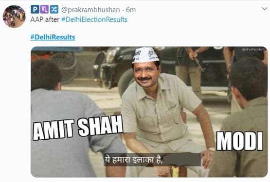 AAP की जीत, शेयर हुए मीम्स- IIT इंजीनियर से करेंट की बात ना करना