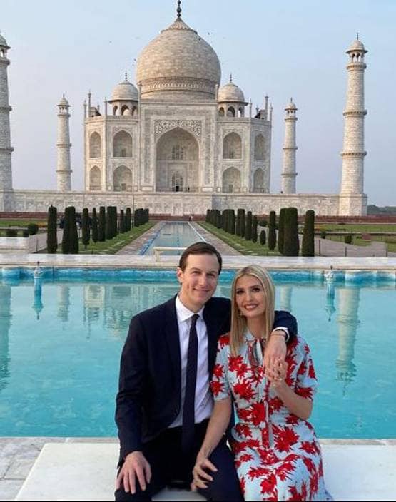 US पहुंच इवांका ने शेयर की तस्वीर, लोगों ने पकड़ी 'गलती'