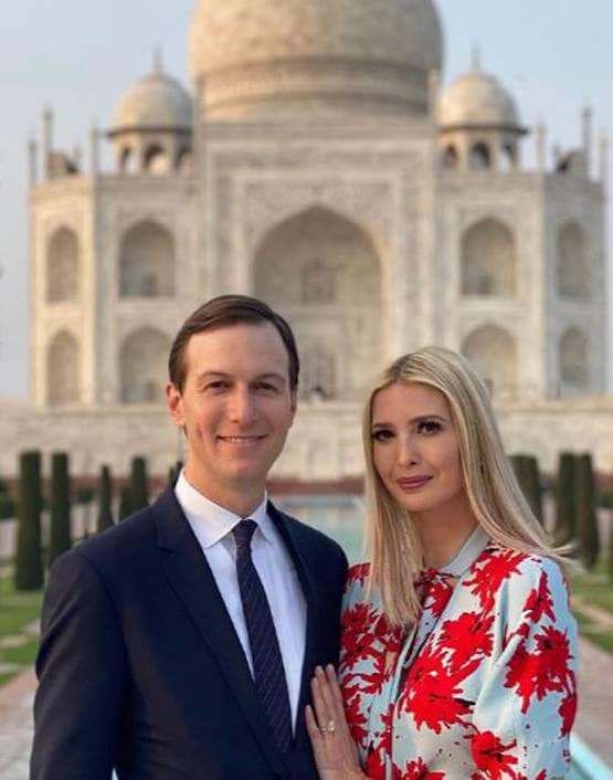 US पहुंच इवांका ने शेयर की तस्वीर, लोगों ने पकड़ी 'गलती'