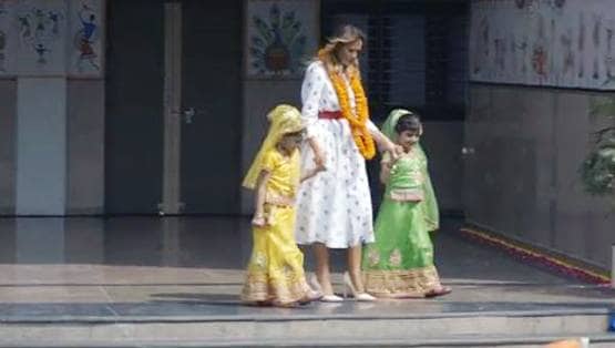 मेलानिया ने शेयर किया हैप्पीनेस स्कूल का अनुभव, लिखा ये मैसेज