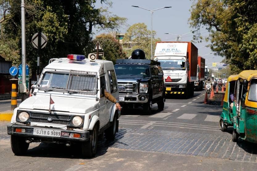 भारत पहुंचा ट्रंप का हेलिकॉप्टर मरीन वन, मिसाइल को भी कर देगा बेअसर