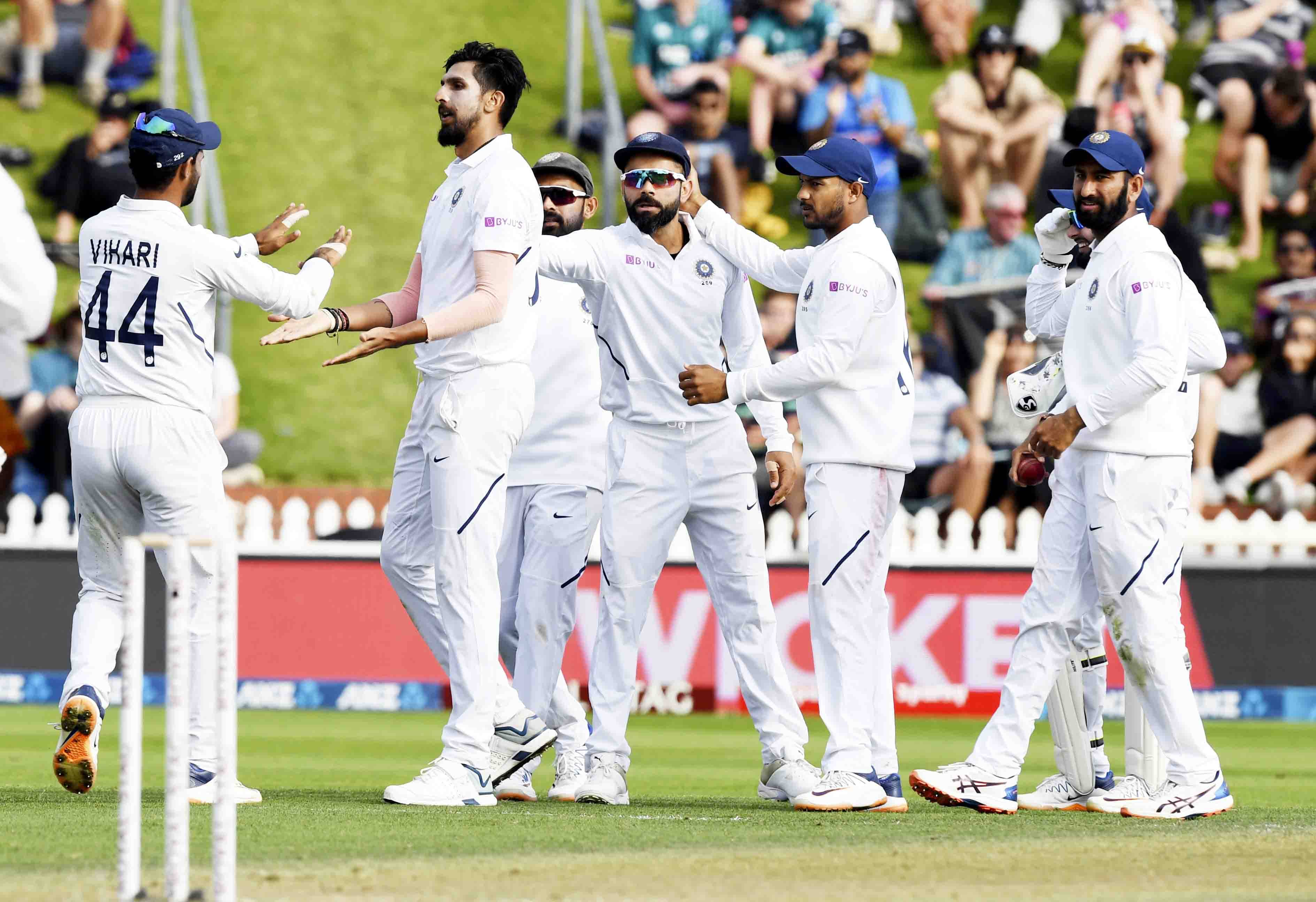 वेलिंग्टन की पिच पर ईशांत शर्मा हिट, तंग आ गए कीवी बल्लेबाज