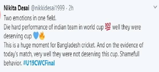 U19 WC फाइनल पर बवाल: मैदान पर खिलाड़ी भिड़े और सोशल मीडिया पर फैंस