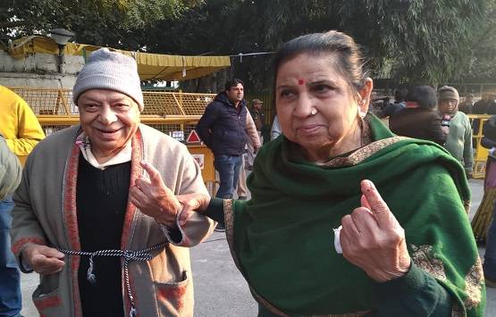 चुनाव प्रचार में बना रहा मुद्दा, शाहीन बाग में ऐसे चल रही है वोटिंग