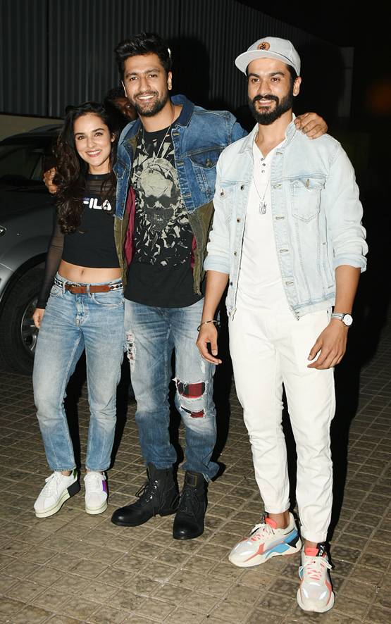 विक्की कौशल की फिल्म भूत की स्क्रीनिंग, पहुंचीं 'गर्लफ्रेंड' कटरीना कैफ