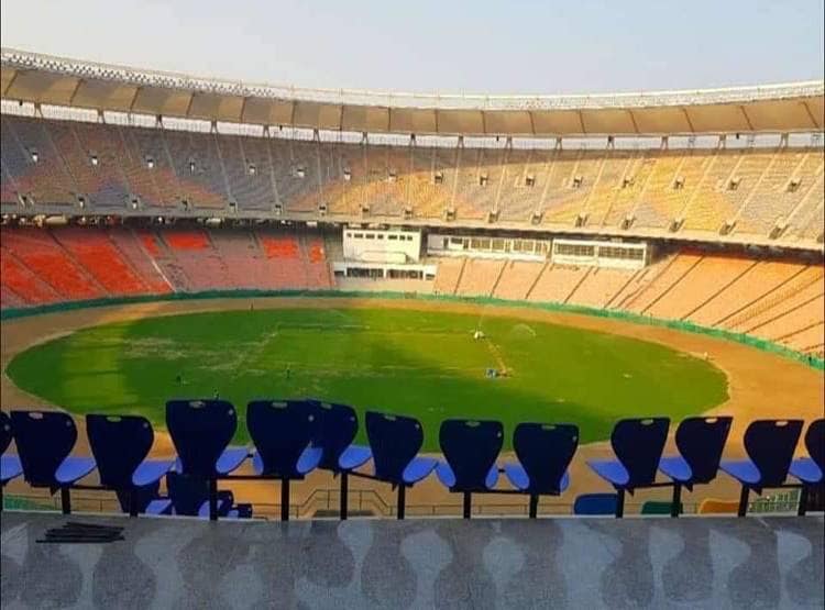 ये है दुनिया का सबसे बड़ा क्रिकेट स्टेडियम, इसमें होगा 'केम छो ट्रम्प' इवेंट