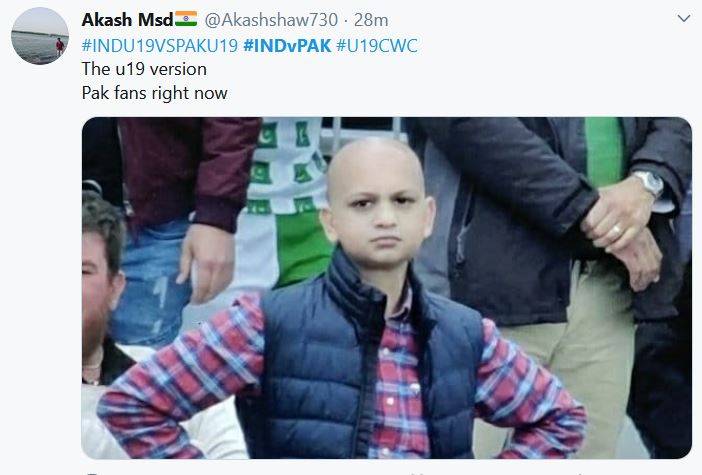 U19 वर्ल्ड कप: भारत के हाथों हार के बाद PAK बल्लेबाजों का उड़ा मजाक