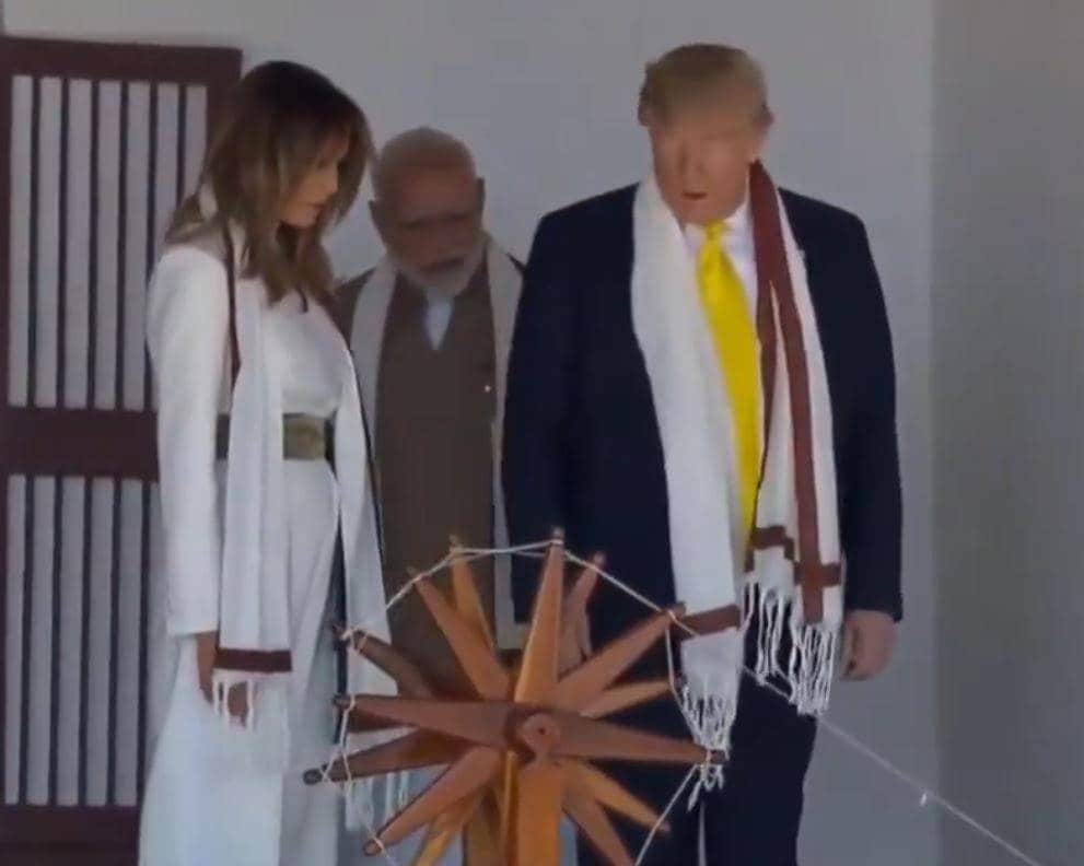 गुजरात में ट्रंप का 'स्वैग से स्वागत', आगरा भी तैयार, जमीं से आसमान तक सुरक्षा