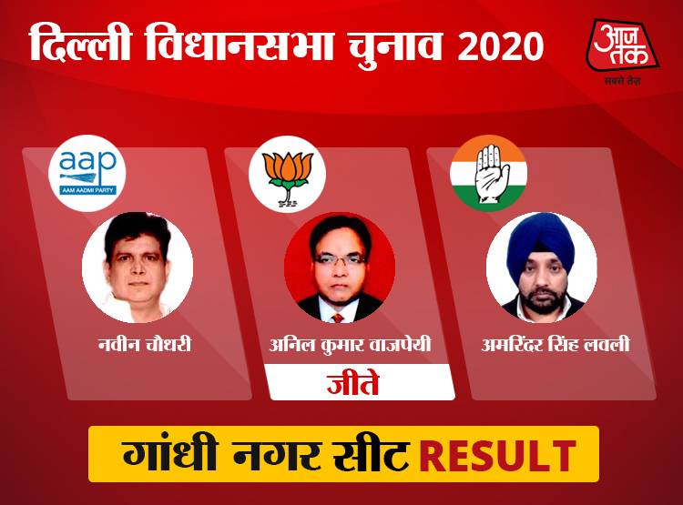 पूर्वी दिल्ली की 7 सीटों पर AAP उम्मीदवार जीते, तीन पर BJP का कब्जा