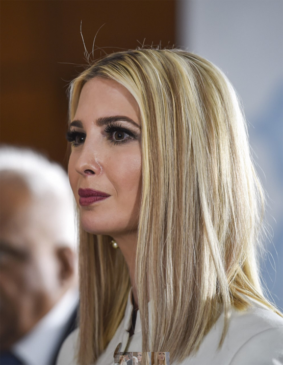 करीना-प्रियंका की स्टाइलिस्ट ने किया ट्रंप की बेटी को तैयार, वायरल देसी लुक