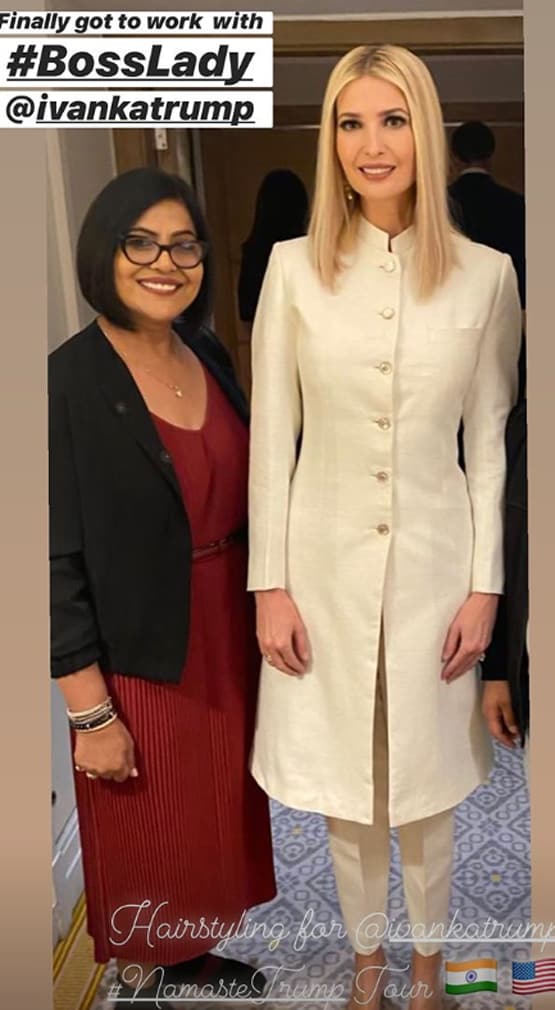 करीना-प्रियंका की स्टाइलिस्ट ने किया ट्रंप की बेटी को तैयार, वायरल देसी लुक