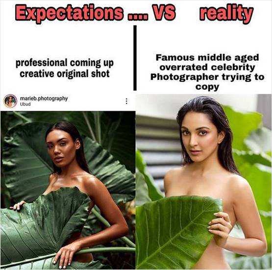 कियारा आडवाणी ने उड़ाया अपने टॉपलेस शूट का मजाक, शेयर किए ये फनी मीम्स