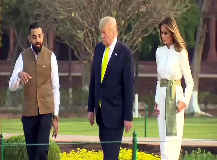 कौन है ये शख्स, जिसने ट्रंप और मेलानिया को दिखाया ताजमहल