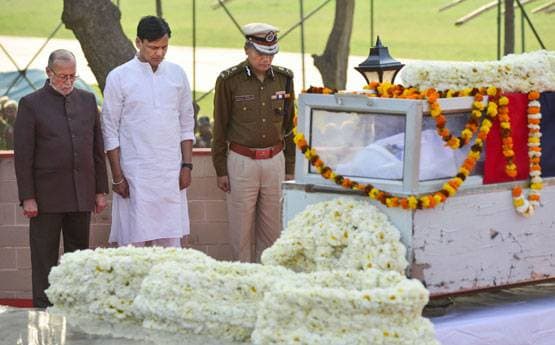 हेड कांस्टेबल रतनलाल शहीद, पुलिस के ट्रक पर गद्दार वाला मैसेज