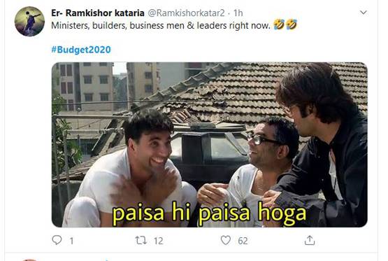 'पैसा ही पैसा'... Budget को लेकर सोशल मीडिया पर छाए ये फनी मीम्स