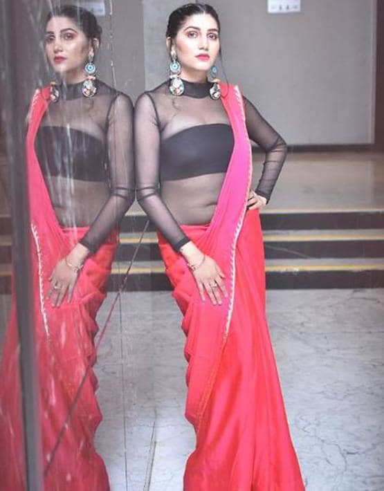 साड़ी में सपना चौधरी का ग्लैमरस अवतार, फोटो देख लोगों ने कहा- हाय!