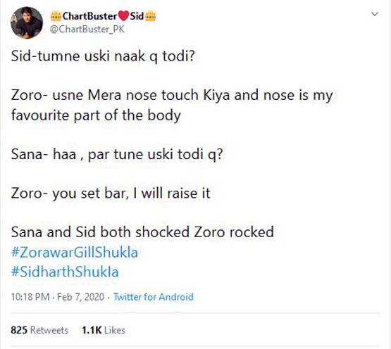 बच्चों का नाम सोच रहे थे सिडनाज, ट्विटर पर ट्रेंड हुआ 'जोरावर गिल शुक्ला'