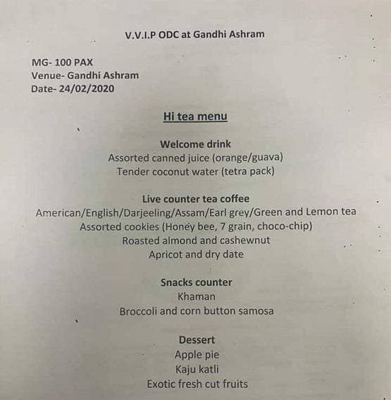 ट्रंप की प्लेट में समोसे पर 'बवाल', सोशल मीडिया पर उठ रहे हैं सवाल